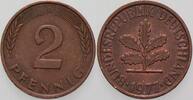 Kleinmünzen 2 Pfennig Bundesrepublik Deutschland -