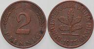 Kleinmünzen 2 Pfennig Bundesrepublik Deutschland -