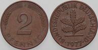 Kleinmünzen 2 Pfennig Bundesrepublik Deutschland -