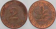 Kleinmünzen 2 Pfennig Bundesrepublik Deutschland -