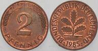 Kleinmünzen 2 Pfennig Bundesrepublik Deutschland -