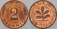 Kleinmünzen 2 Pfennig Bundesrepublik Deutschland -