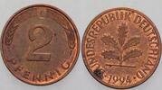 Kleinmünzen 2 Pfennig Bundesrepublik Deutschland -