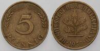 Kleinmünzen 5 Pfennig Bundesrepublik Deutschland -