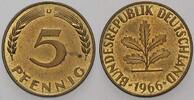 Kleinmünzen 5 Pfennig Bundesrepublik Deutschland -