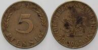Kleinmünzen 5 Pfennig Bundesrepublik Deutschland -