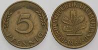 Kleinmünzen 5 Pfennig Bundesrepublik Deutschland -
