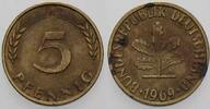 Kleinmünzen 5 Pfennig Bundesrepublik Deutschland -