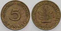 Kleinmünzen 5 Pfennig Bundesrepublik Deutschland -