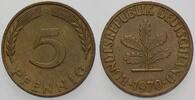 Kleinmünzen 5 Pfennig Bundesrepublik Deutschland -