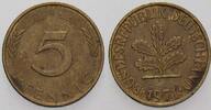 Kleinmünzen 5 Pfennig Bundesrepublik Deutschland -