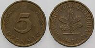 Kleinmünzen 5 Pfennig Bundesrepublik Deutschland -