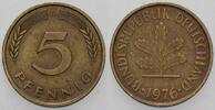 Kleinmünzen 5 Pfennig Bundesrepublik Deutschland -