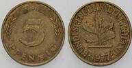 Kleinmünzen 5 Pfennig Bundesrepublik Deutschland -