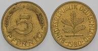 Kleinmünzen 5 Pfennig Bundesrepublik Deutschland -