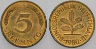 Kleinmünzen 5 Pfennig Bundesrepublik Deutschland -