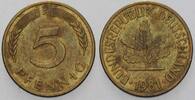 Kleinmünzen 5 Pfennig Bundesrepublik Deutschland -