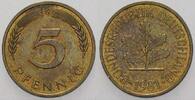 Kleinmünzen 5 Pfennig Bundesrepublik Deutschland -