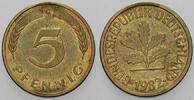 Kleinmünzen 5 Pfennig Bundesrepublik Deutschland -