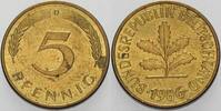 Kleinmünzen 5 Pfennig Bundesrepublik Deutschland -