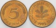 Kleinmünzen 5 Pfennig Bundesrepublik Deutschland -