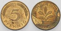 Kleinmünzen 5 Pfennig Bundesrepublik Deutschland -