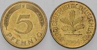 Kleinmünzen 5 Pfennig Bundesrepublik Deutschland -