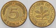 Kleinmünzen 5 Pfennig Bundesrepublik Deutschland -