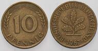 Kleinmünzen 10 Pfennig Bundesrepublik Deutschland -