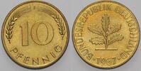 Kleinmünzen 10 Pfennig Bundesrepublik Deutschland -