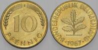Kleinmünzen 10 Pfennig Bundesrepublik Deutschland -