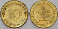 Kleinmünzen 10 Pfennig Bundesrepublik Deutschland -