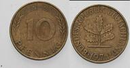 Kleinmünzen 10 Pfennig Bundesrepublik Deutschland -