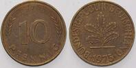 Kleinmünzen 10 Pfennig Bundesrepublik Deutschland -