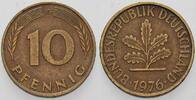 Kleinmünzen 10 Pfennig Bundesrepublik Deutschland -