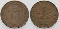 Kleinmünzen 10 Pfennig Bundesrepublik Deutschland -