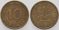 Kleinmünzen 10 Pfennig Bundesrepublik Deutschland -