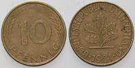 Kleinmünzen 10 Pfennig Bundesrepublik Deutschland -