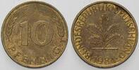 Kleinmünzen 10 Pfennig Bundesrepublik Deutschland -