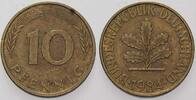 Kleinmünzen 10 Pfennig Bundesrepublik Deutschland -
