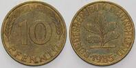 Kleinmünzen 10 Pfennig Bundesrepublik Deutschland -