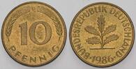 Kleinmünzen 10 Pfennig Bundesrepublik Deutschland -