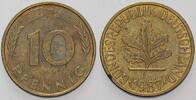 Kleinmünzen 10 Pfennig Bundesrepublik Deutschland -