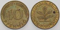 Kleinmünzen 10 Pfennig Bundesrepublik Deutschland -