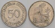 Kleinmünzen 50 Pfennig Bundesrepublik Deutschland -