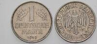 Kleinmünzen 1 Deutsche Mark Bundesrepublik Deutschland -