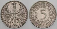 5 Mark Kursmünzen 5 Deutsche Mark Bundesrepublik Deutschland -