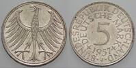 5 Mark Kursmünzen 5 Deutsche Mark Bundesrepublik Deutschland -