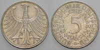 5 Mark Kursmünzen 5 Deutsche Mark Bundesrepublik Deutschland -