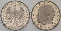 2 Mark Kursmünzen 2 Deutsche Mark Max Planck -